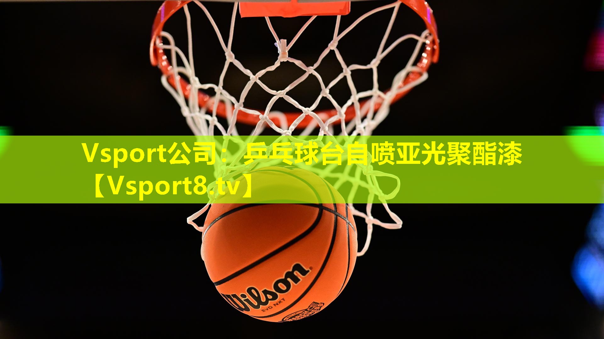 Vsport公司：乒乓球台自喷亚光聚酯漆